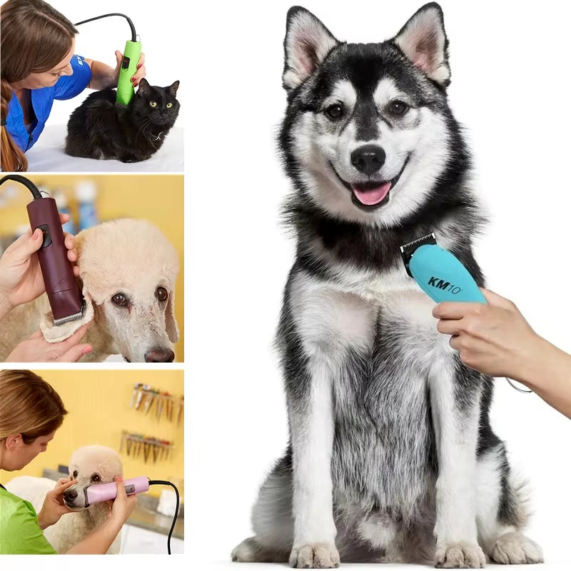 Black Detachable Pet Dog Cat Grooming Clipper Blade Compatible with Most Andis,Oster A5,Wahl KM10 Series Animals Clippers