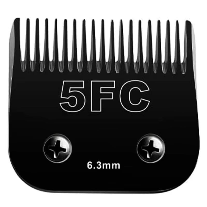 Black Detachable Pet Dog Cat Grooming Clipper Blade Compatible with Most Andis,Oster A5,Wahl KM10 Series Animals Clippers