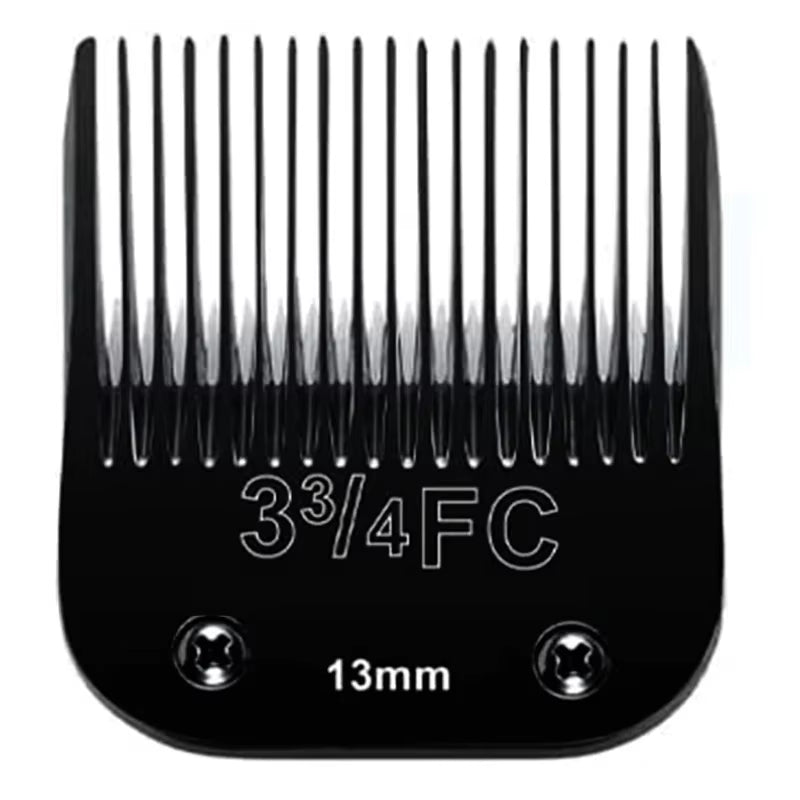 Black Detachable Pet Dog Cat Grooming Clipper Blade Compatible with Most Andis,Oster A5,Wahl KM10 Series Animals Clippers